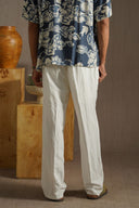 WHITE PALM GROVE PANTS