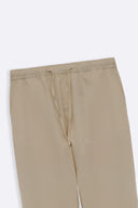 OFF WHITE GEOMETRIC COTTON PANTS