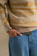 MID BLUE WEEKEND BALLOON JEANS