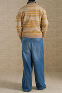 MID BLUE WEEKEND BALLOON JEANS