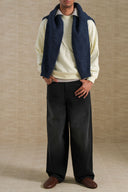 WASHED BLACKED WEEKEND BALLOON JEANS
