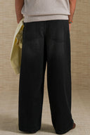 WASHED BLACKED WEEKEND BALLOON JEANS