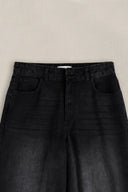 WASHED BLACKED WEEKEND BALLOON JEANS