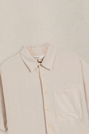 BEIGE ARTISAN WEAVE SHIRT