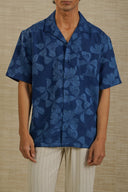 BLUE BLUE PETAL BUTTON DOWN