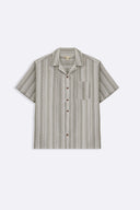 WHITE EVERYDAY STRIPED BUTTON DOWN