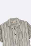 WHITE EVERYDAY STRIPED BUTTON DOWN