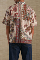 OFF WHITE PAISLEYS CUBAN SHIRT