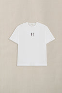 OFF WHITE FISH MARKET TEE