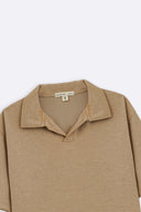 BEIGE EVERYDAY KNIT POLO