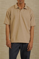 BEIGE EVERYDAY KNIT POLO