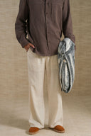 OAT WHITE SIROCCO TROUSERS