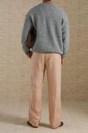 BEIGE CEDAR BROWN TROUSERS
