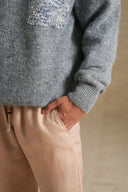 BEIGE CEDAR BROWN TROUSERS