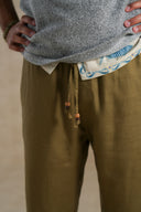 COFFEE CEDAR BROWN TROUSERS