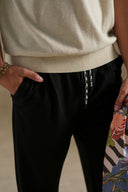 BLACK GREY COVE TROUSERS