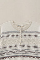 OFF WHITE UMBER HENLEY