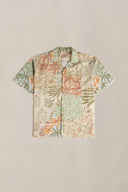 OFF WHITE DAHLIA CUBAN SHIRT