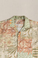 OFF WHITE DAHLIA CUBAN SHIRT