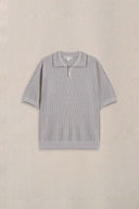 GREY TERRA POLO SHIRT