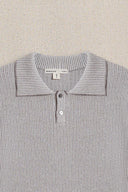 GREY TERRA POLO SHIRT