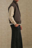 BROWN NOMAD BOMBER JACKET