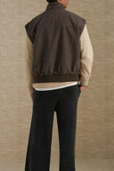 BROWN NOMAD BOMBER JACKET