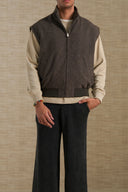 BROWN NOMAD BOMBER JACKET