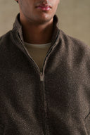 BROWN NOMAD BOMBER JACKET