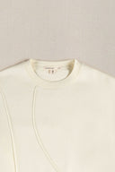 WHITE WHITE EVERYDAY SWEATSHIRT