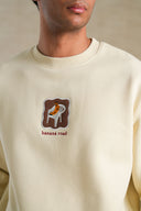 OFF WHITE CARMINE SWEATSHIRT