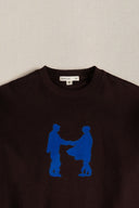 BROWN BROWN FRIEND SWEATSHIRT