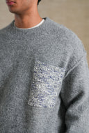 GREY LUMA SWEATER