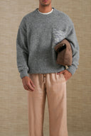 GREY LUMA SWEATER
