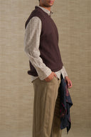 BROWN MICA SWEATER