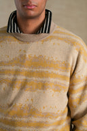 OCHRE ASTER CREW NECK SWEATER