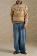 OCHRE ASTER CREW NECK SWEATER