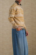 OCHRE ASTER CREW NECK SWEATER