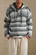 GREY ELIPSE HOODIE SWEATER
