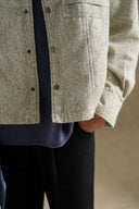 WHITE THE WANDERER SHACKET