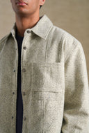 WHITE THE WANDERER SHACKET