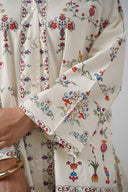BEIGE ANDALUSIA COTTON SHIRT