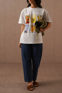 MID BLUE VINTAGE BALLOON JEANS