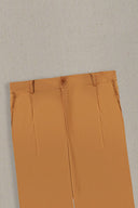 MUSTARD OCHRE BLOOM PANTS