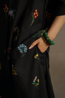 BLACK BLACK FLORA PANTS