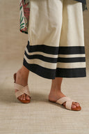 OFF WHITE PROMENADE PANTS