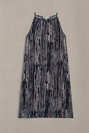 BLACK MONO TIDE DRESS