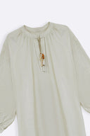 OFF WHITE BOHO LINEN-COTTON MAXI