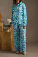 BLUE TIDAL FLOW SHIRT