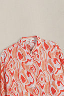 ORANGE TIDAL FLOW SHIRT